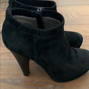 Suede ankle boots